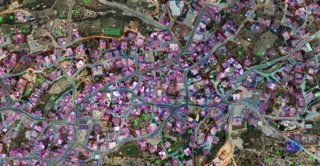 Saida Village Aerial Mapping — aerial sample