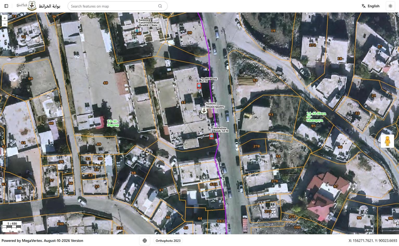Samou Municipal GIS System — platform screenshot