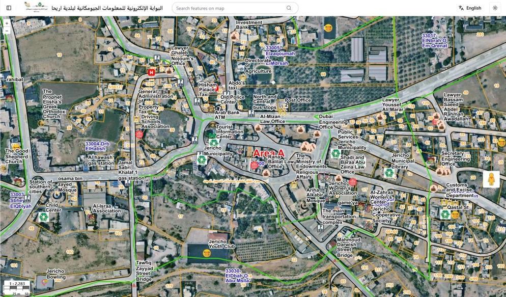 Jericho Municipal GIS System — platform screenshot